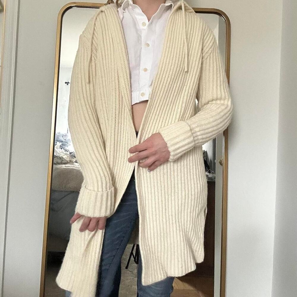 Vintage gap cream long cardigan sweater
